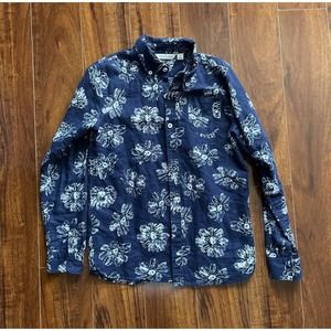 Janie And Jack Button Up Down Dress Shirt Long Sleeve Boys 12